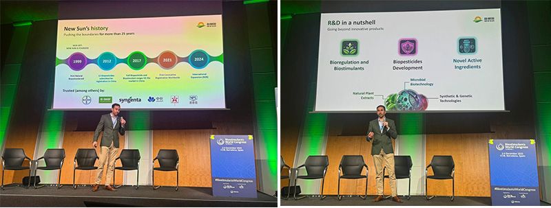 新朝陽(yáng)于2025全球生物刺激素大會(huì )發(fā)布下一代植物源技術(shù)，展示中國原創(chuàng  )力量